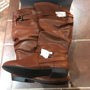 Brand new- NAME BRAND - women’s wide calf boots
